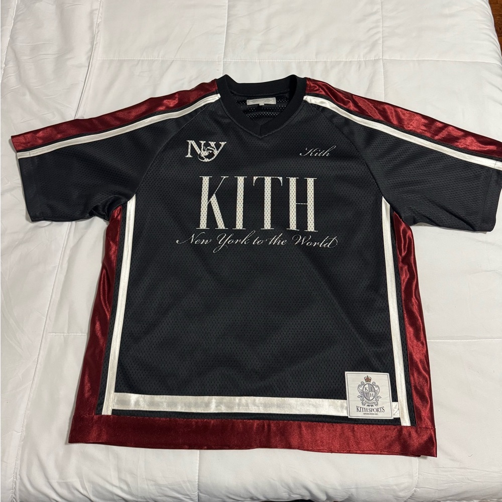 Kith Mesh Leon Jersey Black